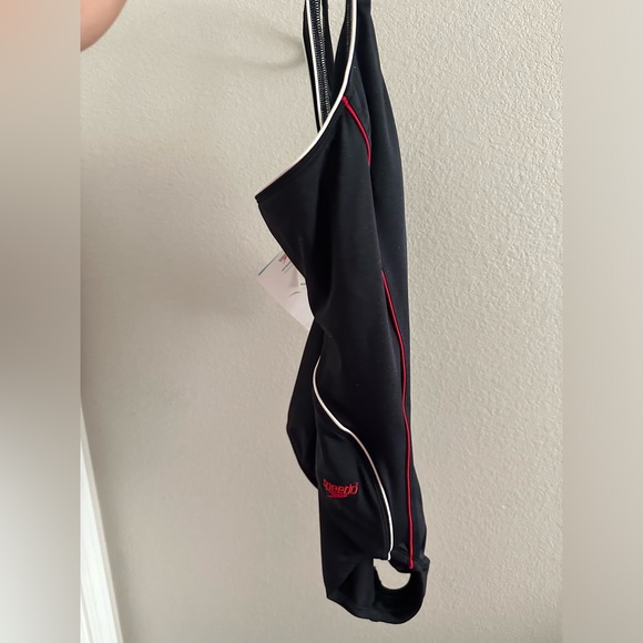 NWT SPEEDO ONE PIECE BATHING SUIT CONTOUR CONTROL SIZE 12 - Picture 3 of 8